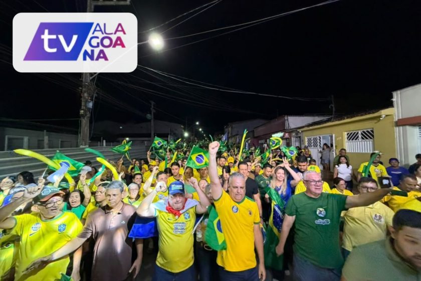 Alfredo Gaspar leva campanha de Flávio Bolsonaro a Colônia Leopoldina
