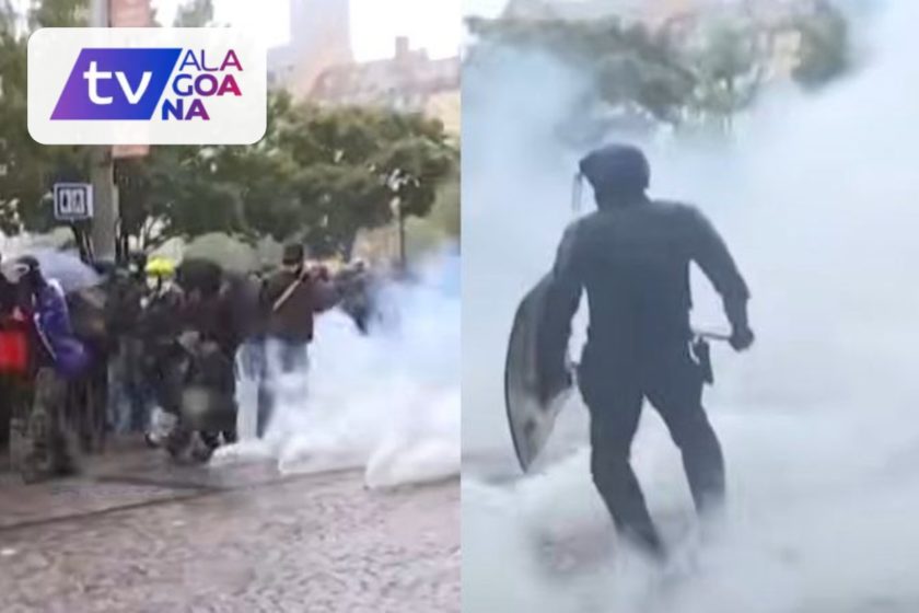 Protestos contra o custo de vida terminam em confrontos e cerca de 100 prisões na França