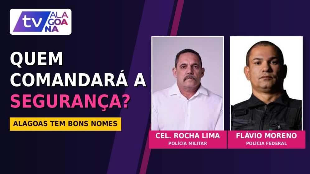Coronel Rocha Lima e o policial federal Flávio Moreno